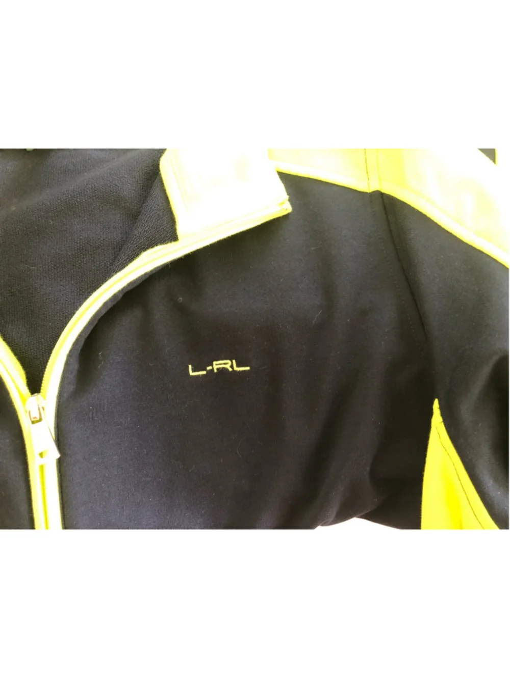 L-RL Lauren Active Ralph Lauren Size 2X Colorblock Track Jacket Preppy Y2K Sport
